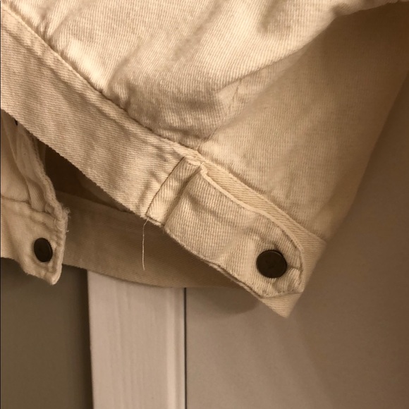 💙2 for $50💙new cropped beige jean jacket - Picture 6 of 6